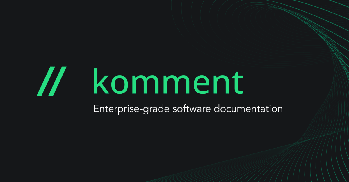 Wake up to Documented Code | Komment